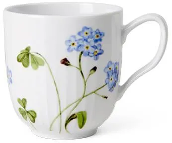 Kähler Hammershøi Summer mug 33 cl forget-me-not