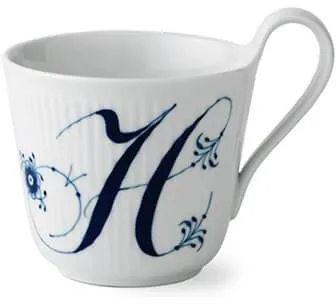 Royal Copenhagen Alphabet Collection Mug 33 cl - H