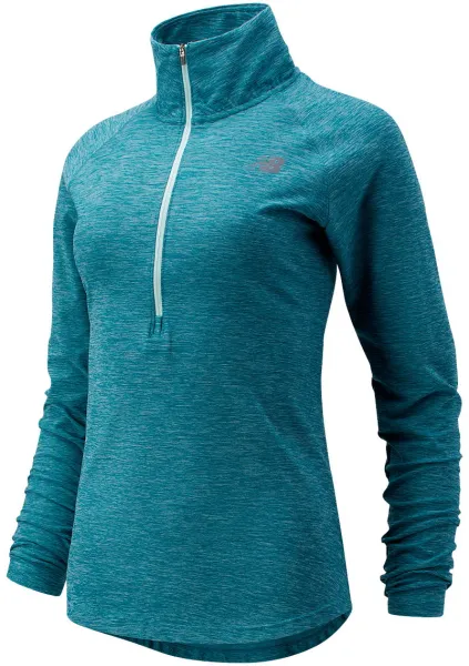 New Balance Sport Spacedye Half Zip Running Top Women