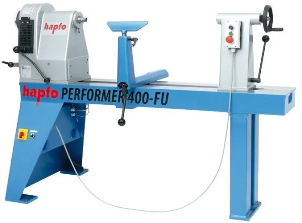 Hapfo Woodturning Lathe Performer 400-FU 1,000 mm / 400 V